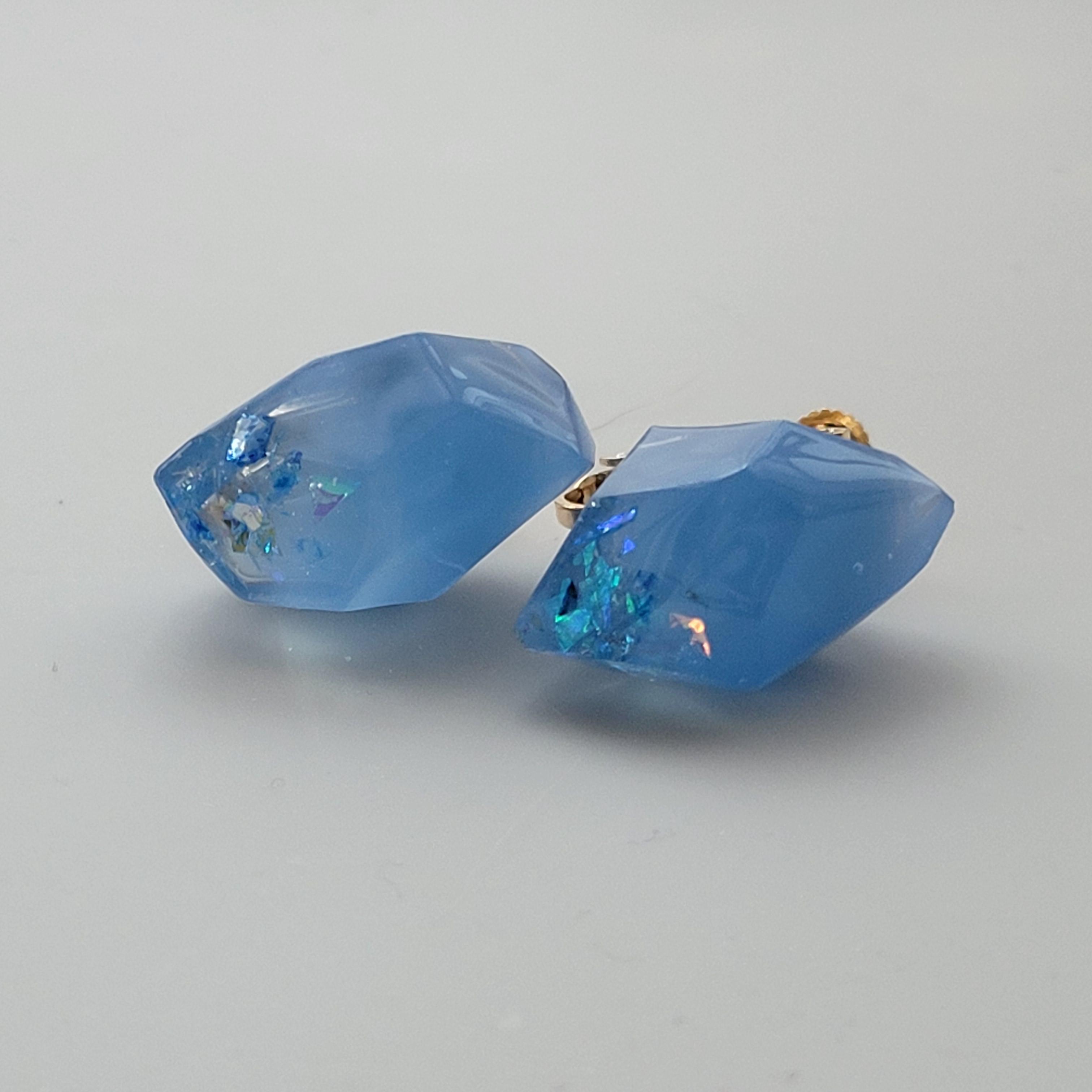 earrings kimono blue1枚目の画像