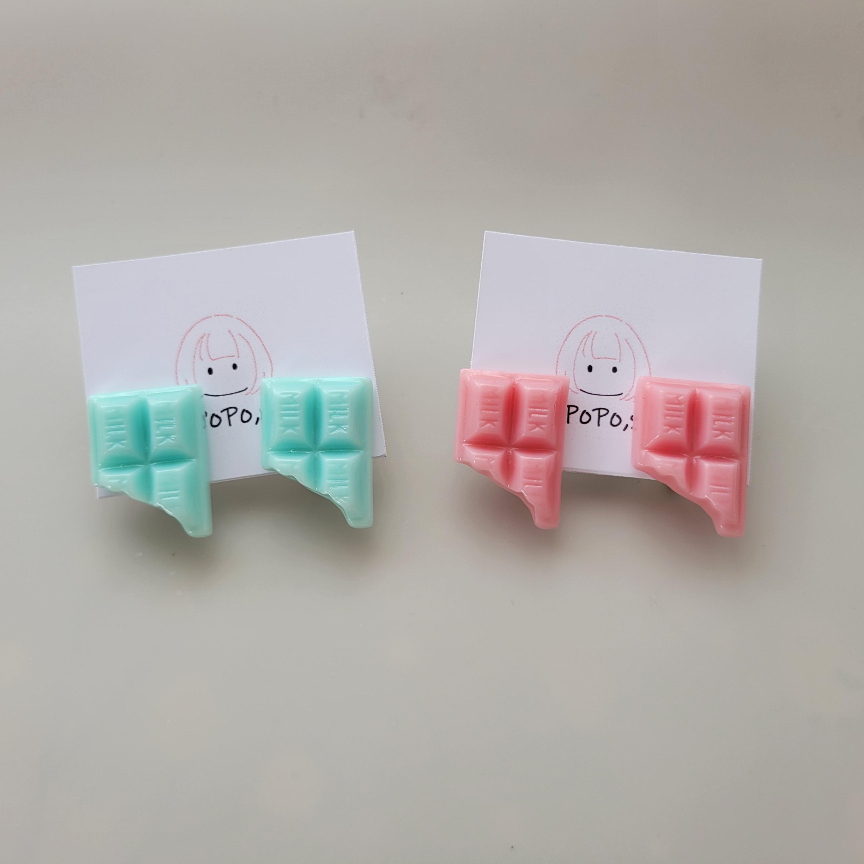 earrings chocolate1枚目の画像
